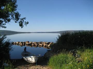 Фото номера Коттедж с 1 спальней и сауной Курортные отели Napapiirin Järvilomat г. Раануйярви 6